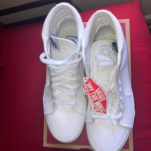 Vans (high top) good condition new